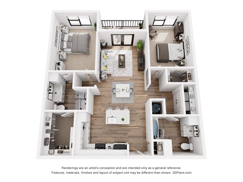 a 1 bedroom floor plan  395